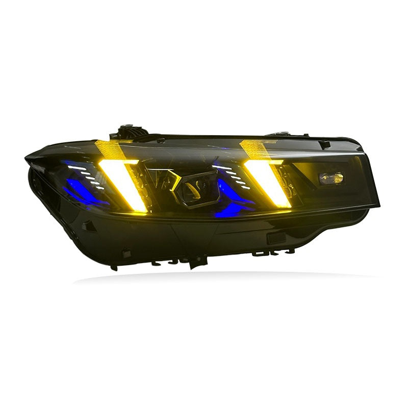 BMW G20 2023+ 330i M340i Snake Eyes Headlights Switchable White/Yellow (LCI)
