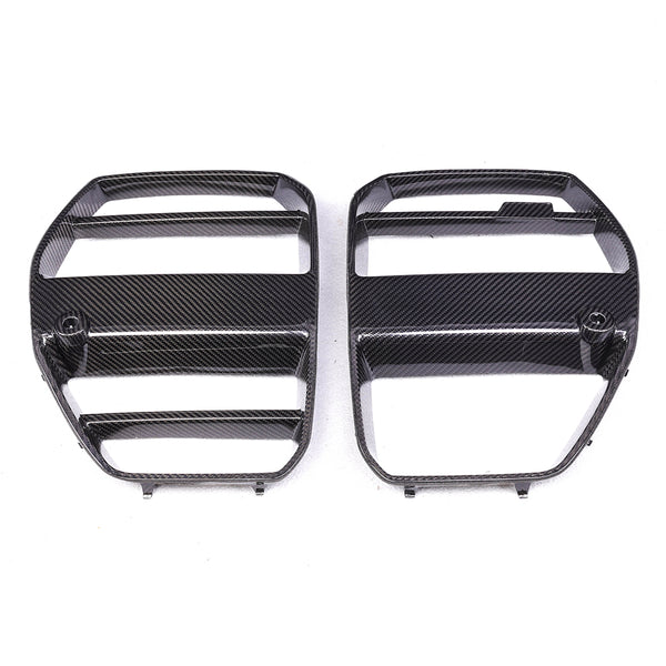BMW G80 M3 / G82 G83 M4 dry carbon fiber ST grille with ACC