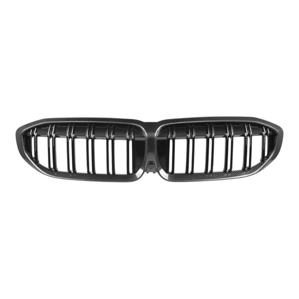 BMW G20 330i / M340i Carbon Fiber Dual Slat Front Grille (Pre-LCI)