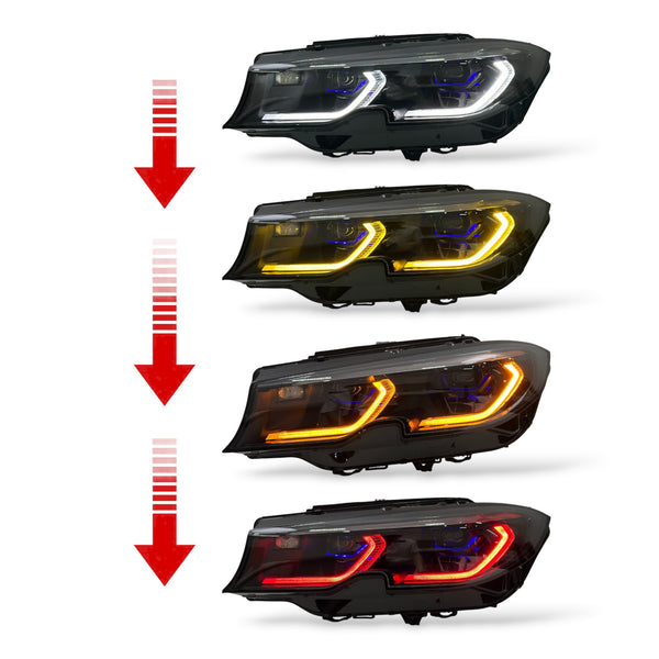 BMW G20 330i M340i V3 Laser Headlights Switchable DRLs