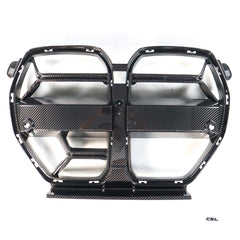 BMW G80 M3 / G82 G83 M4 Dry Carbon Fiber CSL Grille with ACC