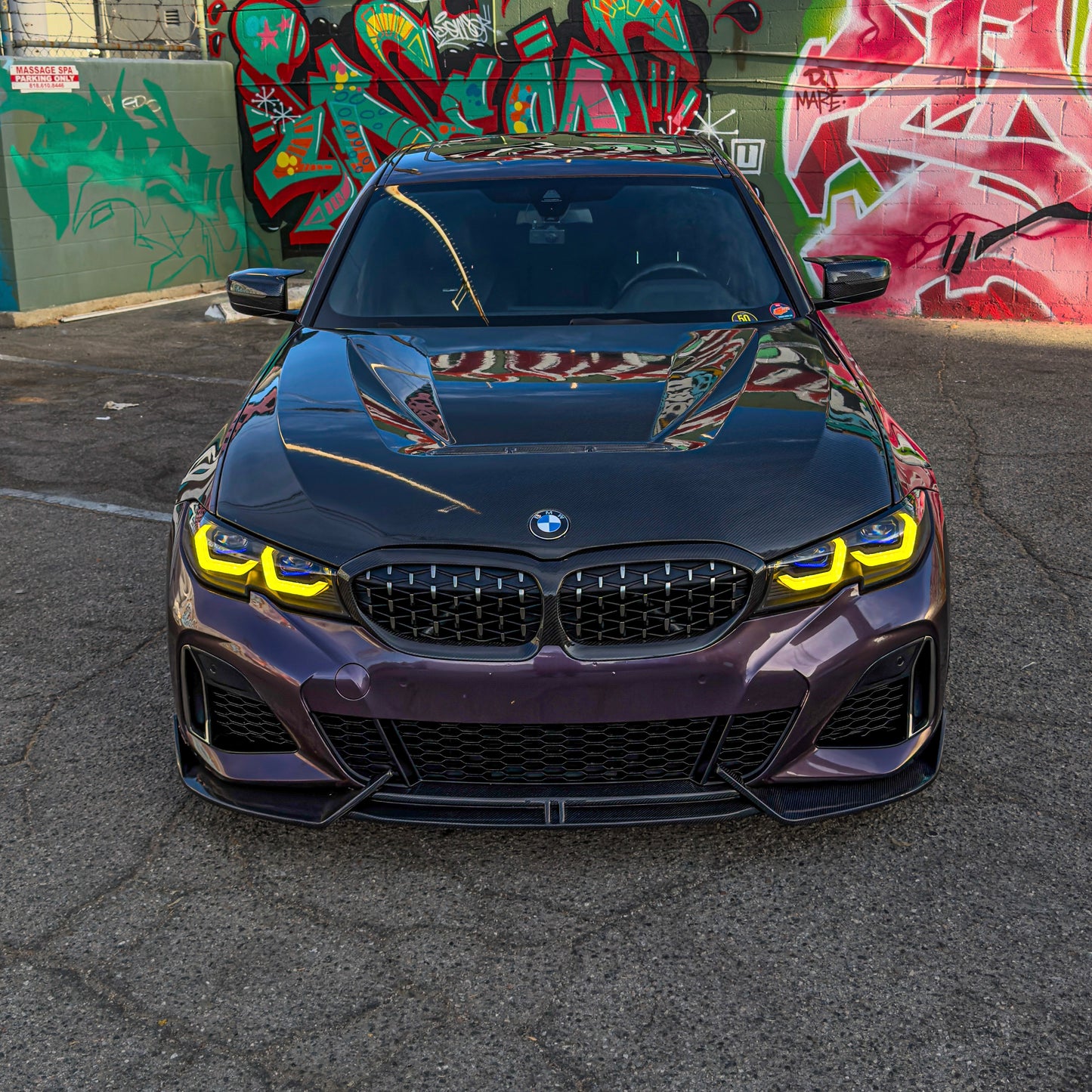 BMW G20 M340i / 330i Carbon Fiber AD Front Lip (Pre-LCI)