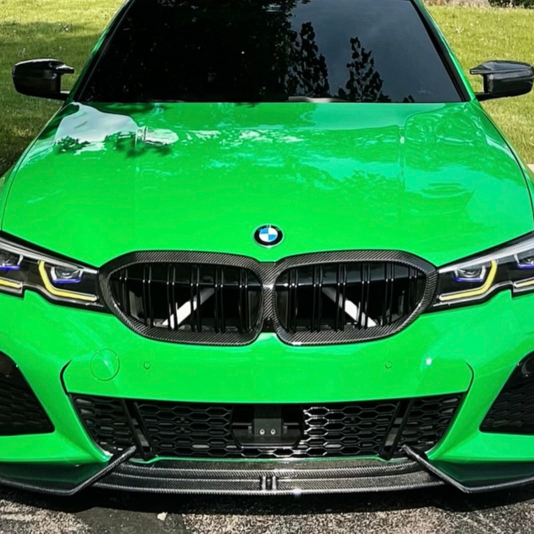 BMW G20 330i / M340i Carbon Fiber Dual Slat Front Grille (Pre-LCI)