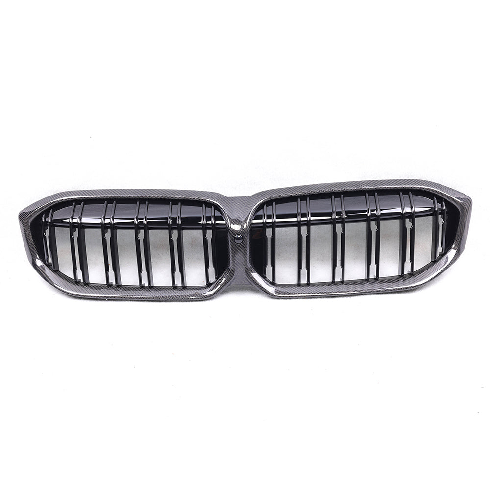BMW G20 330i / M340i Carbon Fiber Dual Slat Front Grille (LCI)