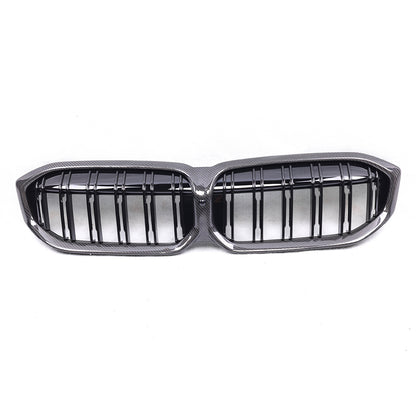 BMW G20 330i / M340i Carbon Fiber Dual Slat Front Grille (LCI)