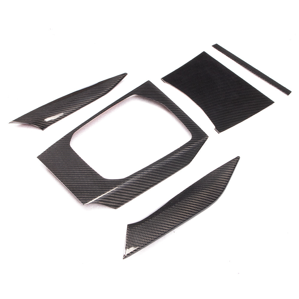 BMW G20 / G22 / G26 / G28 / G80 / G82 Dry Carbon Fiber Interior Trim (5pc)