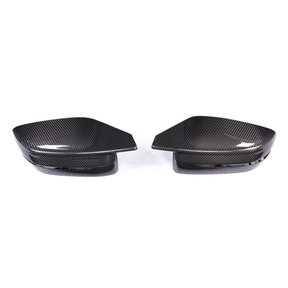 BMW G8X/LCI G2X Dry Carbon Fiber Mirror Cap Replacements (G87 M2 / G80 M3 / G82 G83 M4 / 2022+ G42 M240i / 2023+ G20 M340i / 2025+ G22 G26 M440i)