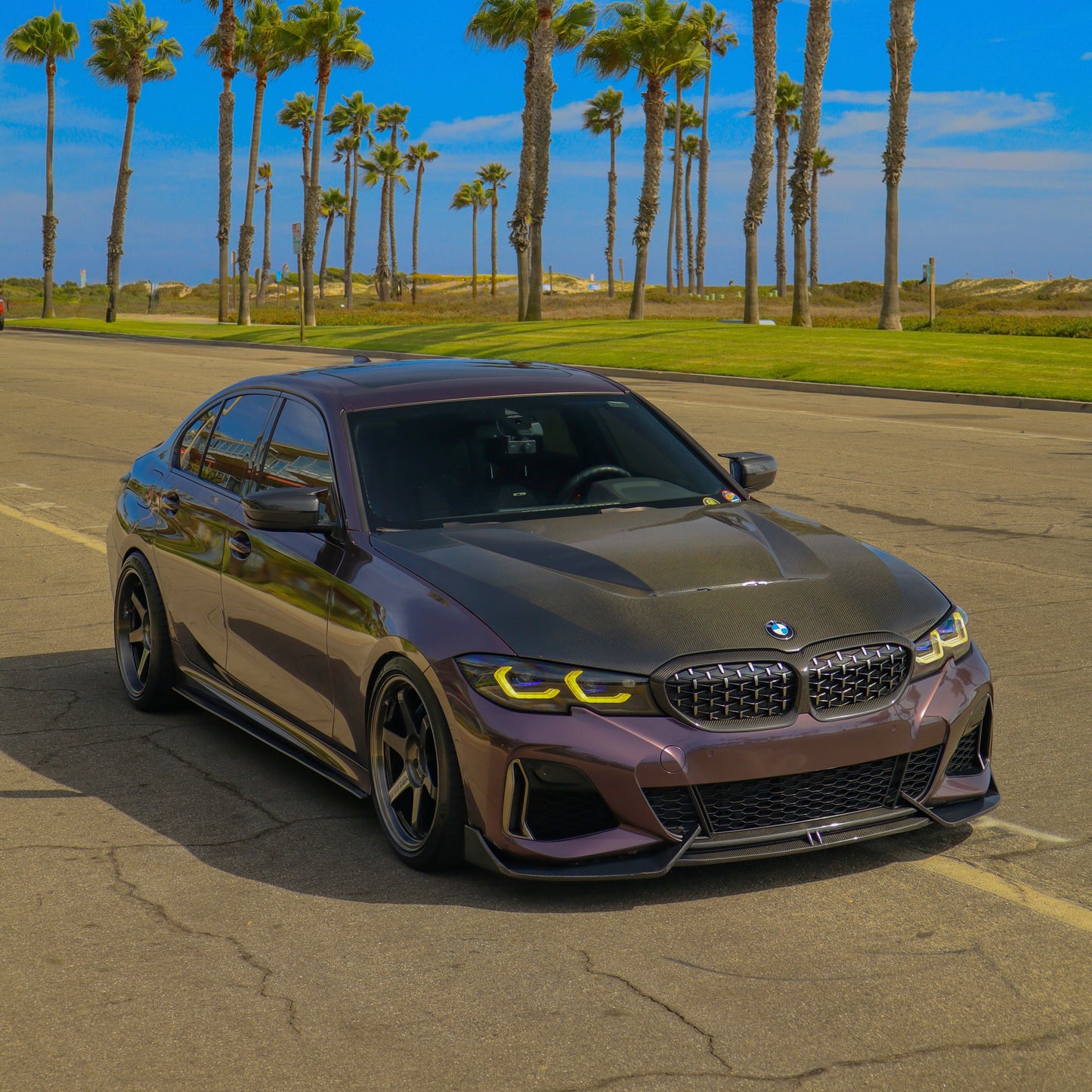 BMW G20 M340i / 330i Carbon Fiber AD Front Lip (Pre-LCI)