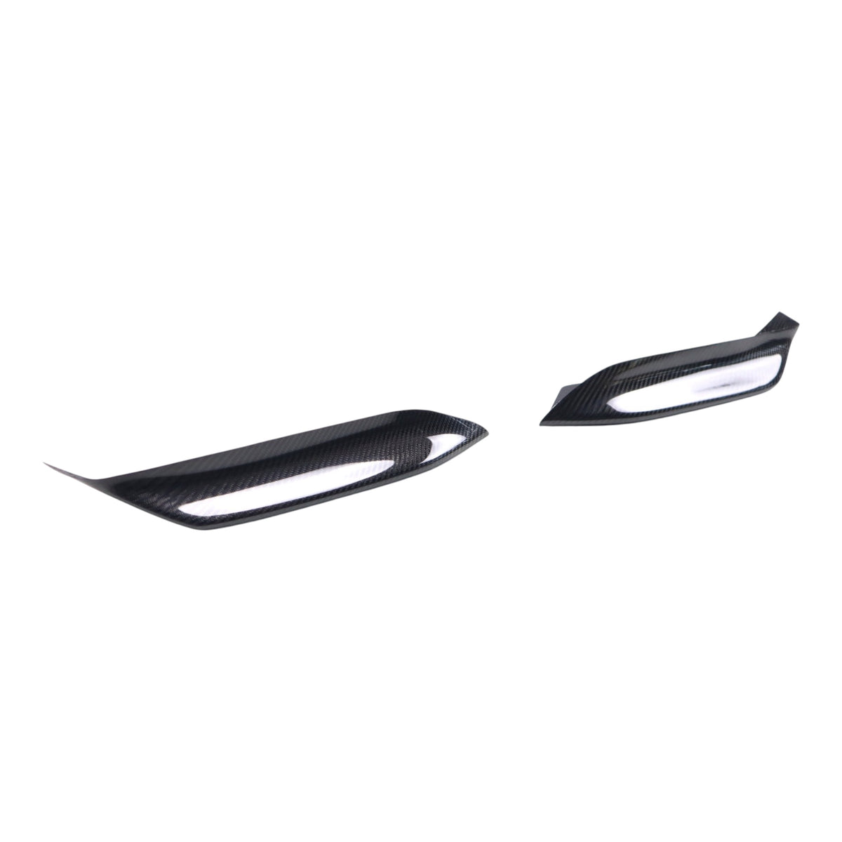 BMW F80 M3 / F82 F83 M4 Upper Fangs & Lower Splitters Bundle Dry Carbon Fiber
