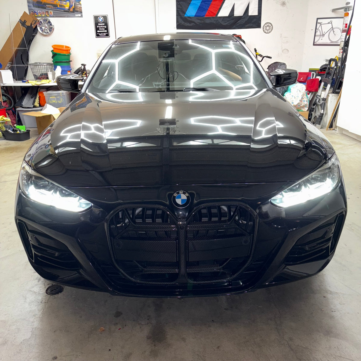 BMW G22 G23 430i M440i CSL Grille Dry Carbon Fiber