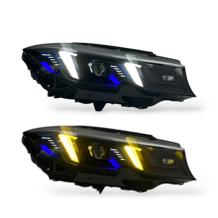 BMW G20 2019-2022 Snake Eyes Headlights Switchable White/Yellow (Pre-LCI)