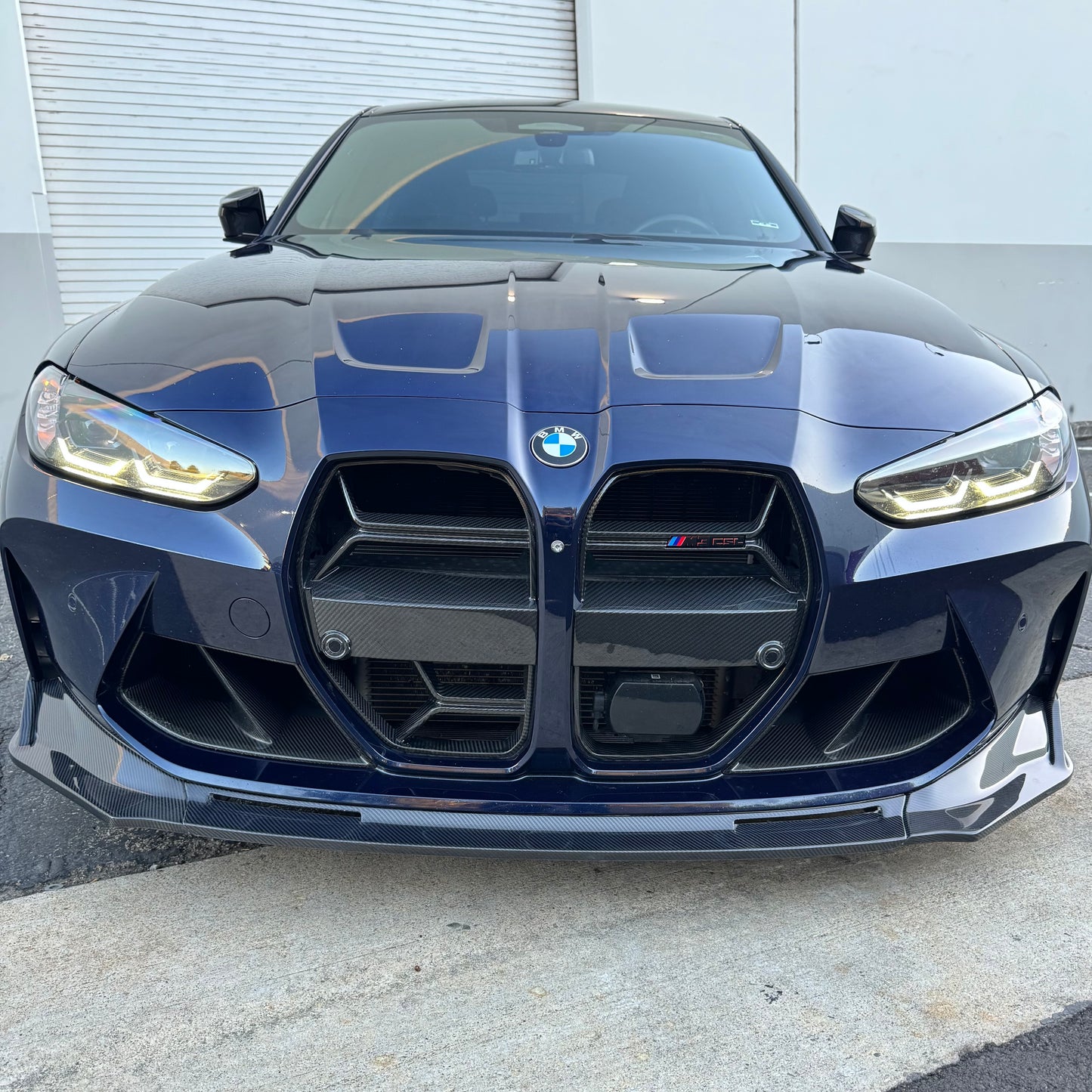 BMW G80 M3 / G82 G83 M4 V-Style Carbon Fiber Front Lip