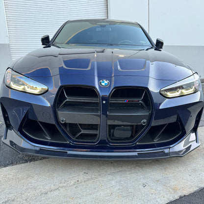 BMW G80 M3 / G82 G83 M4 V-Style Carbon Fiber Front Lip