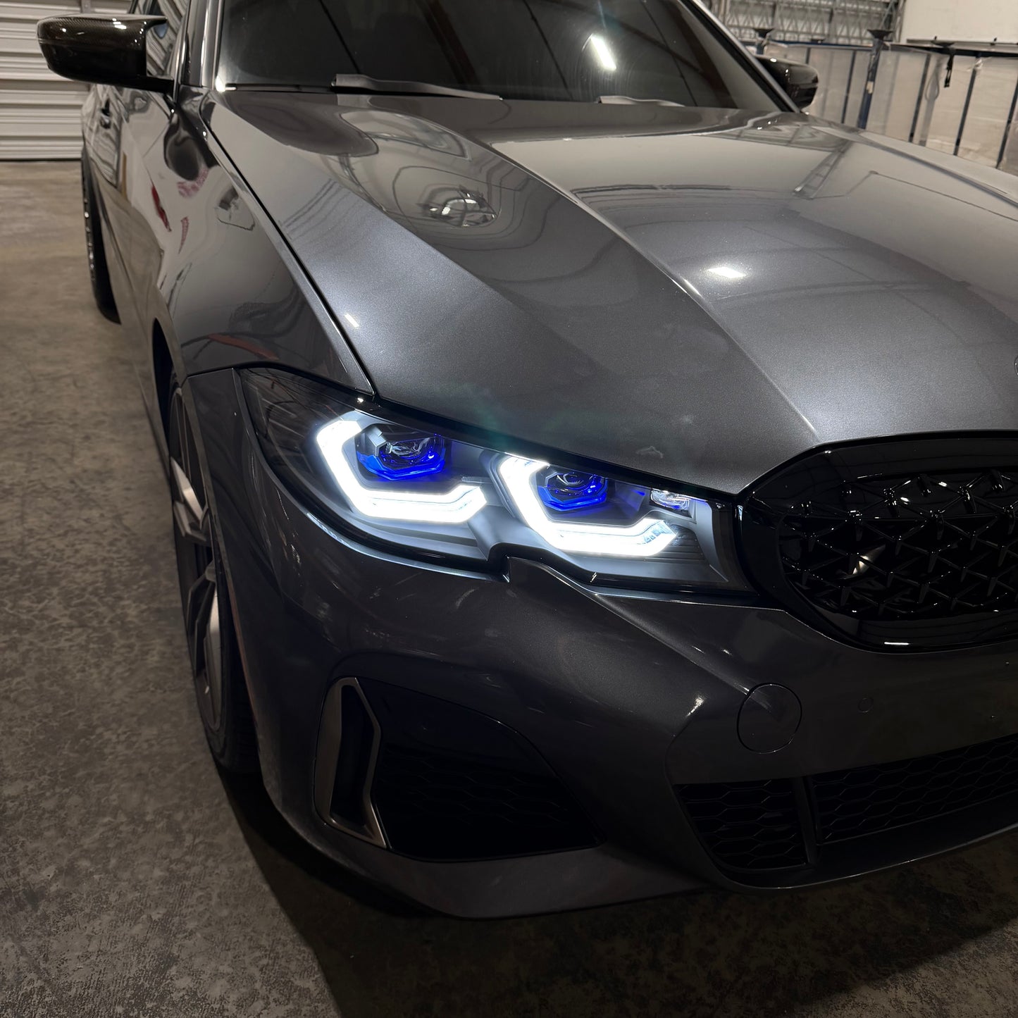 BMW G20 2019-2022 Laser G8X-Style Headlights Color-Switch DRLs (Pre-LCI)