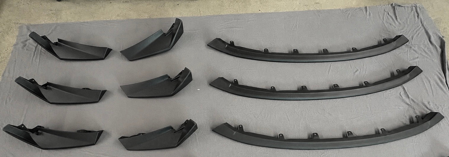 G8X CSL Lip Matte Carbon Fiber