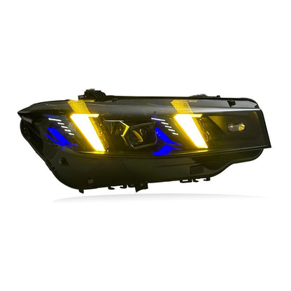 BMW G20 2023+ 330i M340i Snake Eyes Headlights Switchable White/Yellow (LCI)