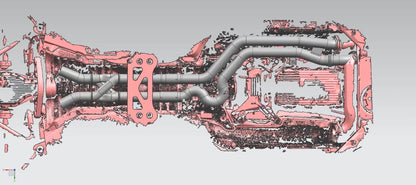 BMW G80 M3 / G82 G83 M4 Z Pipe Equal Length F1 Midpipe