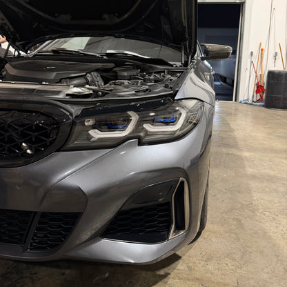 BMW G20 2019-2022 Laser G8X-Style Headlights Color-Switch DRLs (Pre-LCI)