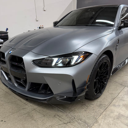 BMW G80 M3 / G82 G83 M4 Dry Carbon Fiber VS Front Canards