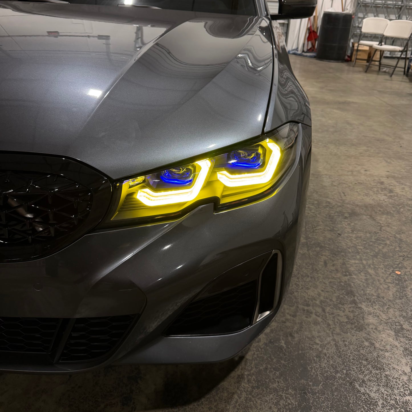 BMW G20 2019-2022 Laser G8X-Style Headlights Color-Switch DRLs (Pre-LCI)