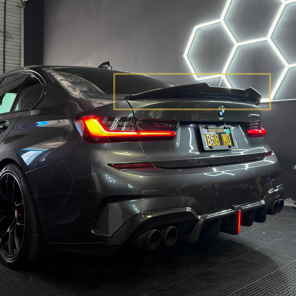 BMW G20 330i M340i / G80 M3 PSM Carbon Fiber Spoiler