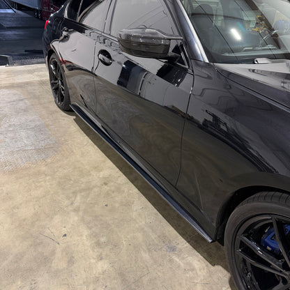 BMW G20 330i M340i CMST Side Skirts Carbon Fiber