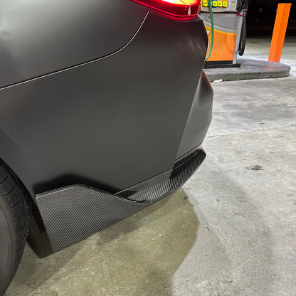 BMW G82 M4 Dry Carbon Fiber MP Rear Extensions