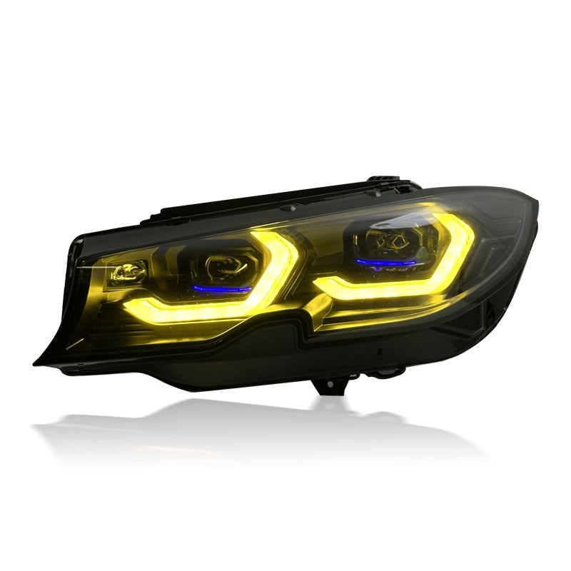 BMW G20 2019-2022 Laser G8X-Style Headlights Color-Switch DRLs (Pre-LCI)