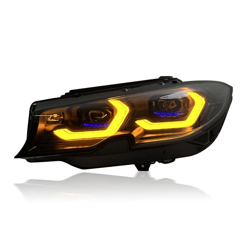 BMW G20 2019-2022 Laser G8X-Style Headlights Color-Switch DRLs (Pre-LCI)