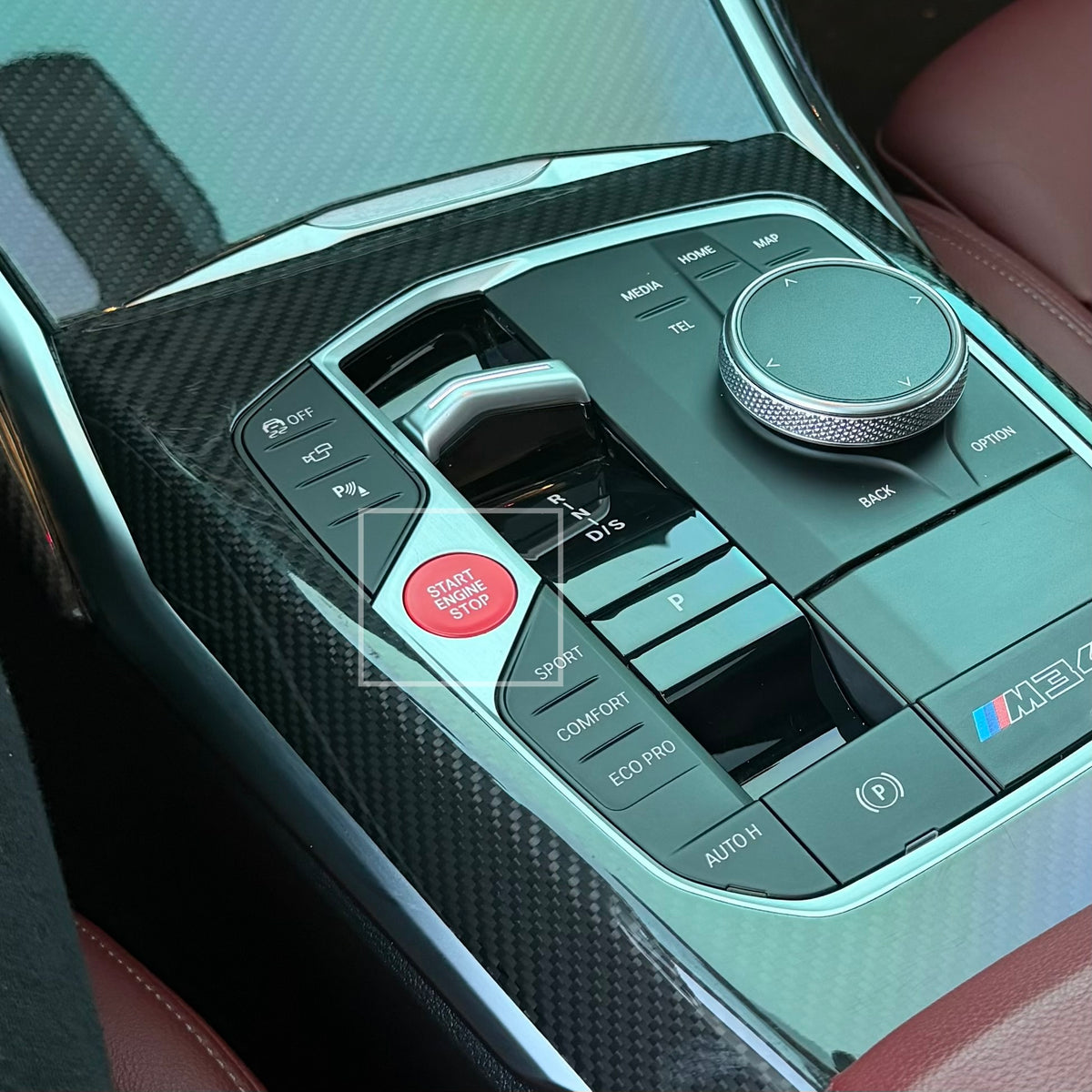 BMW G-Series Red Push Start Button
