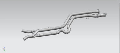 BMW G80 M3 / G82 G83 M4 Z Pipe Equal Length F1 Midpipe