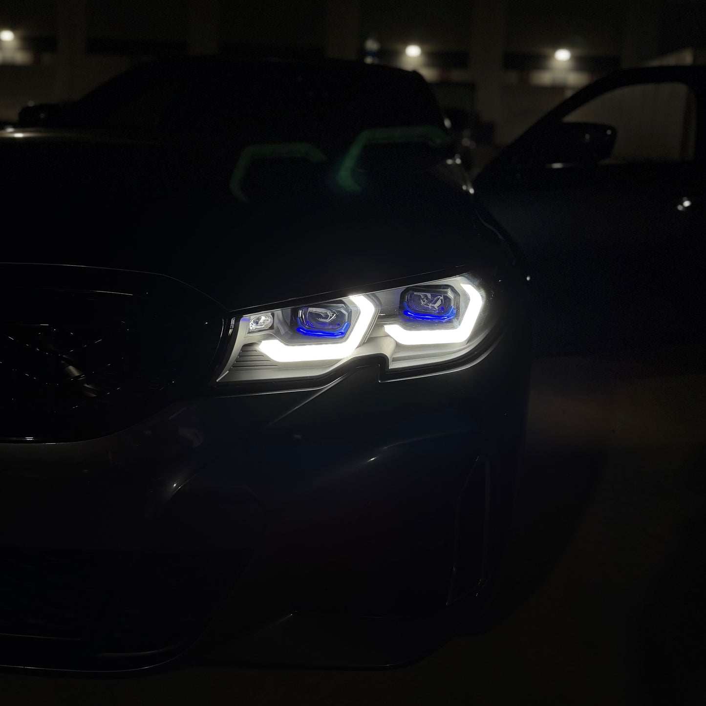 BMW G20 2019-2022 Laser G8X-Style Headlights Color-Switch DRLs (Pre-LCI)