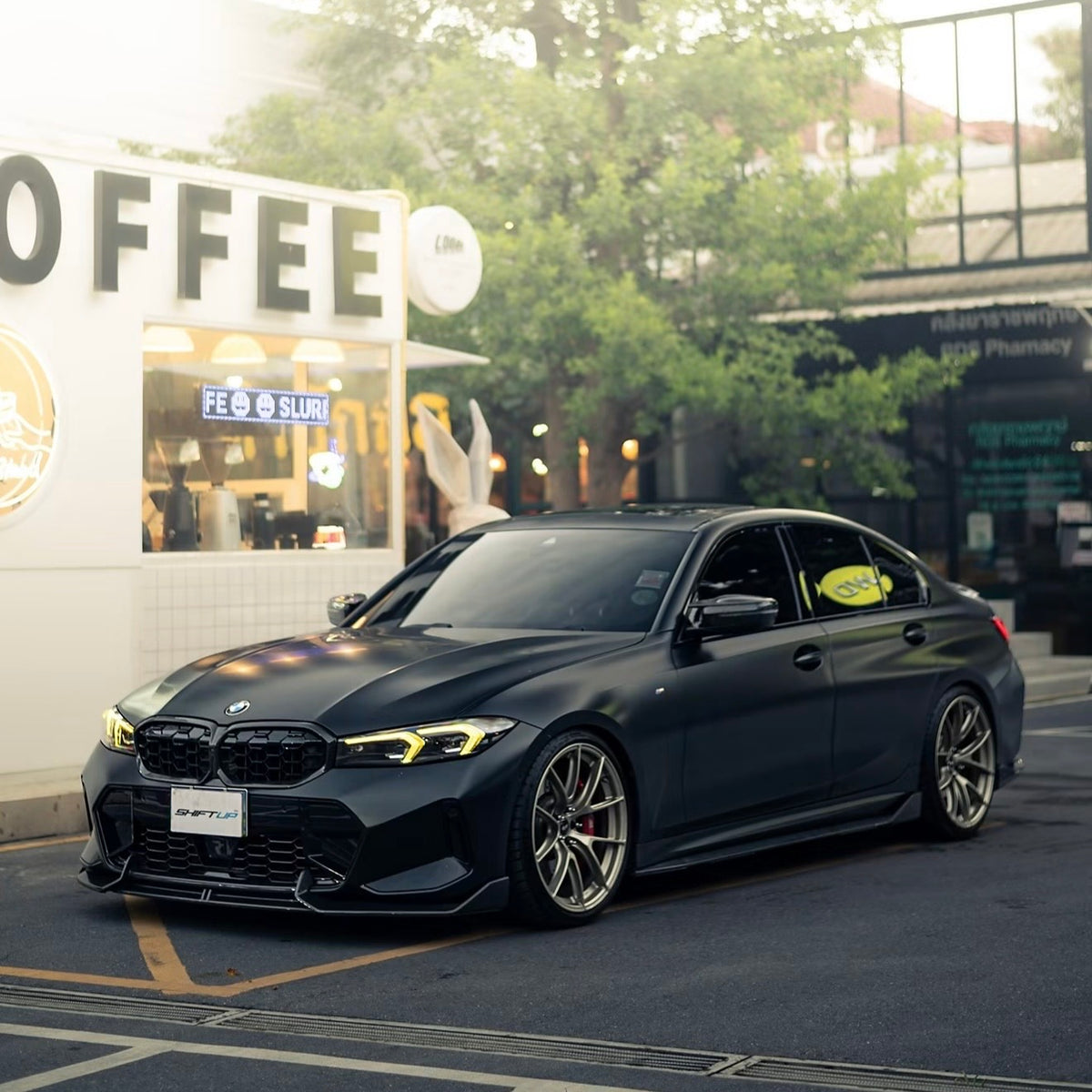 BMW G20 330i M340i AD Carbon Fiber Side Skirts