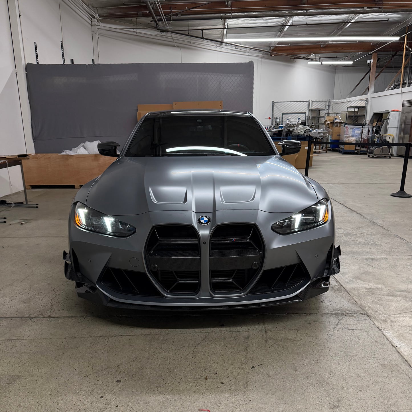 BMW G80 M3 / G82 G83 M4 Dry Carbon Fiber VS Front Canards