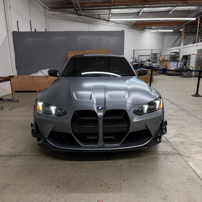 BMW G80 M3 / G82 G83 M4 Dry Carbon Fiber VS Front Canards