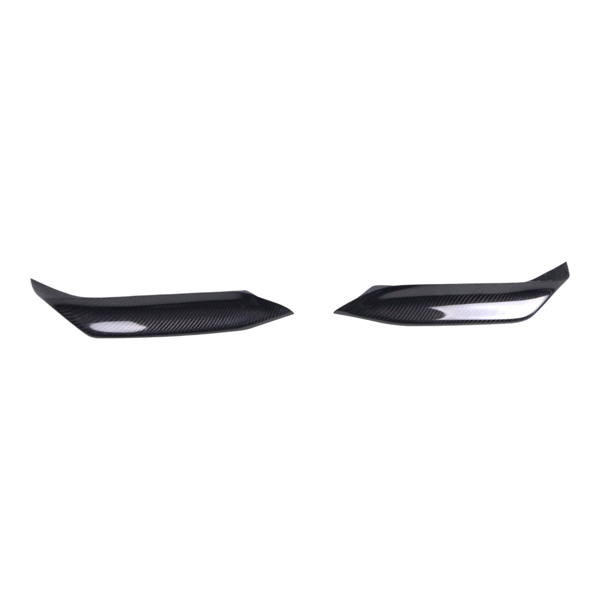 BMW F80 M3 / F82 F83 M4 Upper Fangs & Lower Splitters Bundle Dry Carbon Fiber