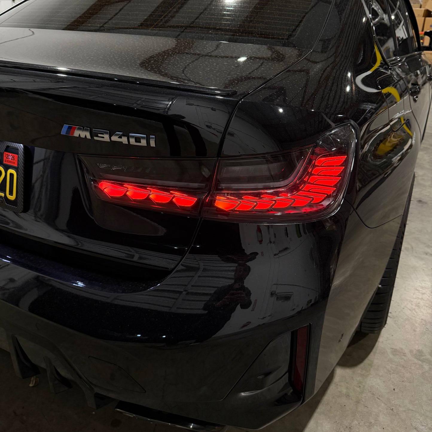 BMW G20 330i M340i / G80 M3 GTS Taillights White/Clear