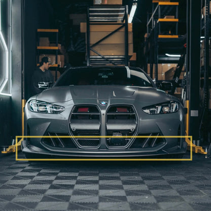 G8X CSL Lip Matte Carbon Fiber