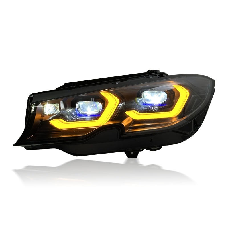 BMW G20 2019-2022 Laser G8X-Style Headlights Color-Switch DRLs (Pre-LCI)