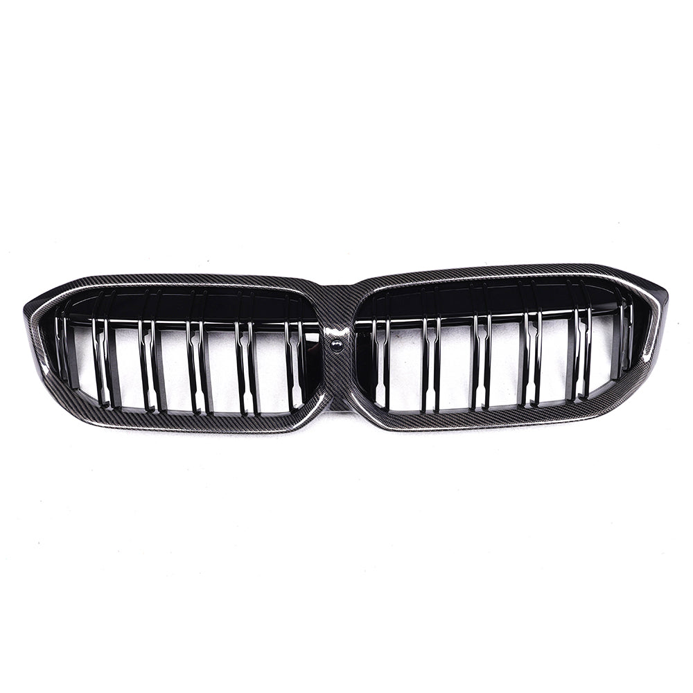 BMW G20 330i / M340i Carbon Fiber Dual Slat Front Grille (LCI)
