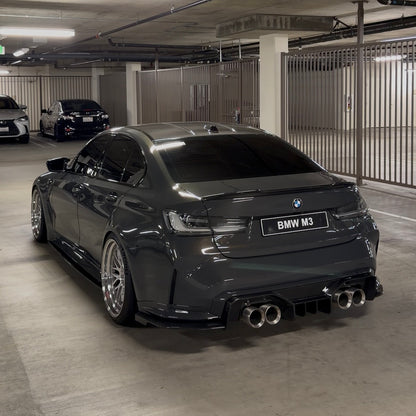 BMW G80 M3 / G82 G83 M4 AD Dry Carbon Fiber Diffuser