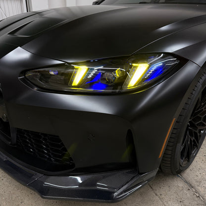 BMW G80 M3 / G82 G83 M4 / G22 G26 430i M440i Snake Eyes Headlights Switchable DRLs