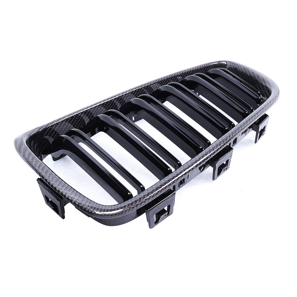 BMW F80 M3 / F82 F83 M4 / F32 F33 F36 carbon fiber dual slat front grille