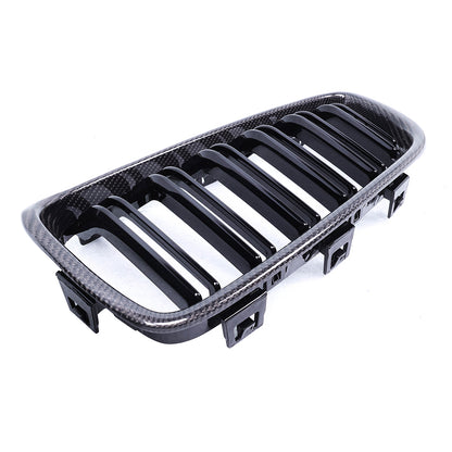 BMW F80 M3 / F82 F83 M4 / F32 F33 F36 carbon fiber dual slat front grille