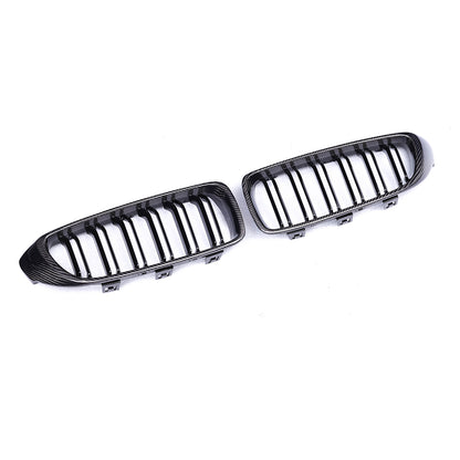 BMW F80 M3 / F82 F83 M4 / F32 F33 F36 carbon fiber dual slat front grille