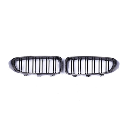 BMW F80 M3 / F82 F83 M4 / F32 F33 F36 carbon fiber dual slat front grille