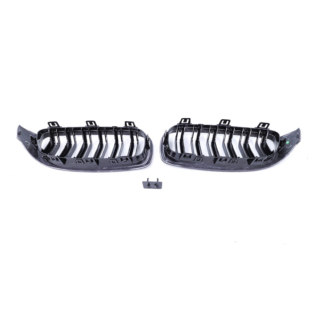 BMW F80 M3 / F82 F83 M4 / F32 F33 F36 carbon fiber dual slat front grille