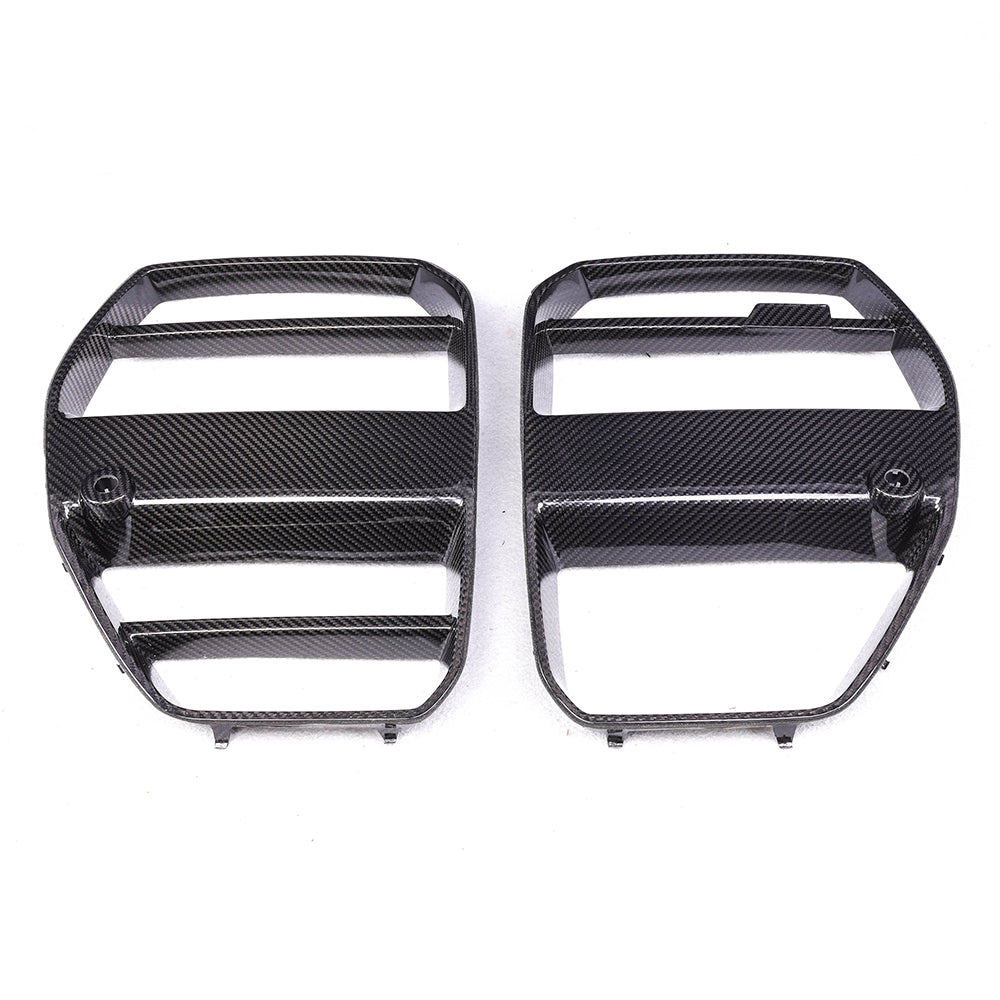 BMW G80 M3 / G82 G83 M4 dry carbon fiber ST grille with ACC