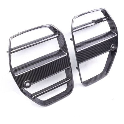 BMW G80 M3 / G82 G83 M4 dry carbon fiber ST grille with ACC