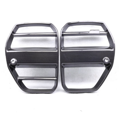 BMW G80 M3 / G82 G83 M4 dry carbon fiber ST grille with ACC